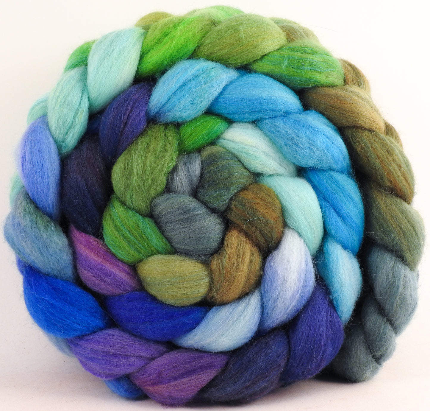 Polwarth /Tussah silk Top (60/40)- Water Pixie -5.3 oz