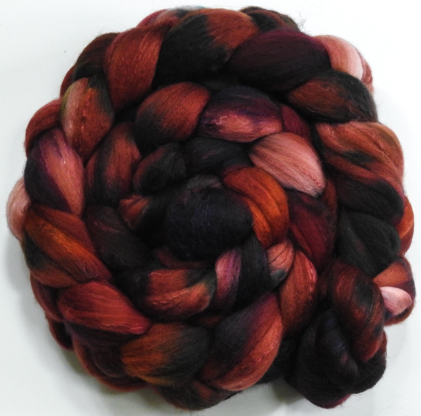 Jasper -Fusion Series (6.1 oz.) Organic polwarth /Tussah silk (80/20)