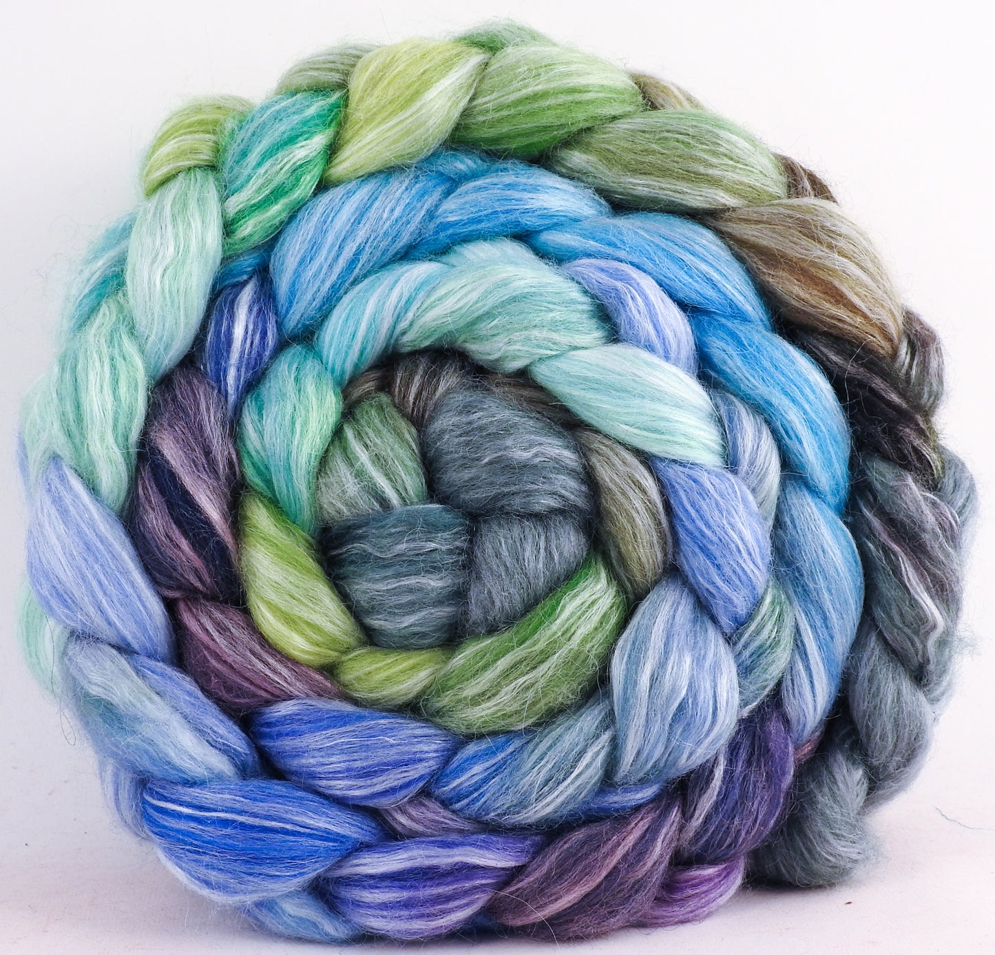 White-faced Woodland/ Ramie/ Llama/ Bamboo (35/35/15/15) - Water Pixie - (5.6 oz.)