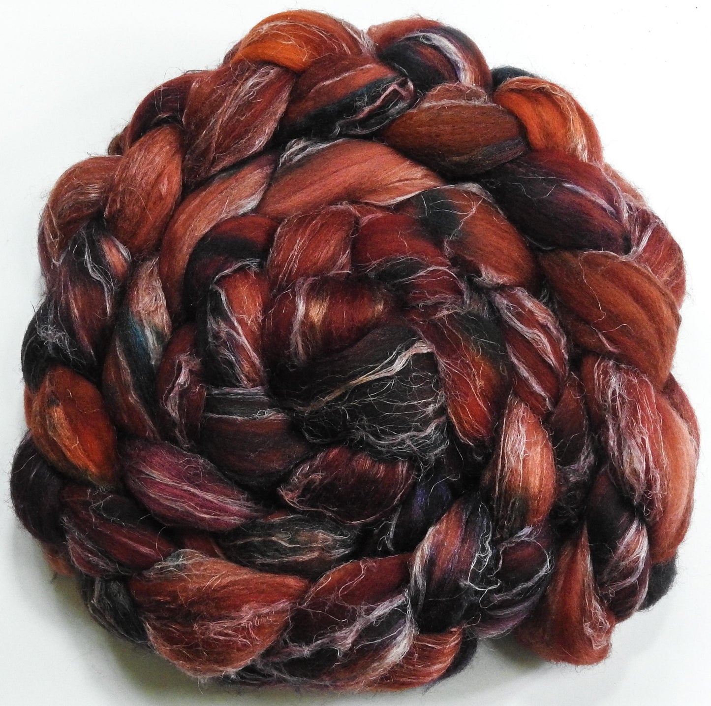Jasper (6.4 oz) -Fusion Series-  Merino/ Tussah Silk/ Natural Flax (50/25/25)