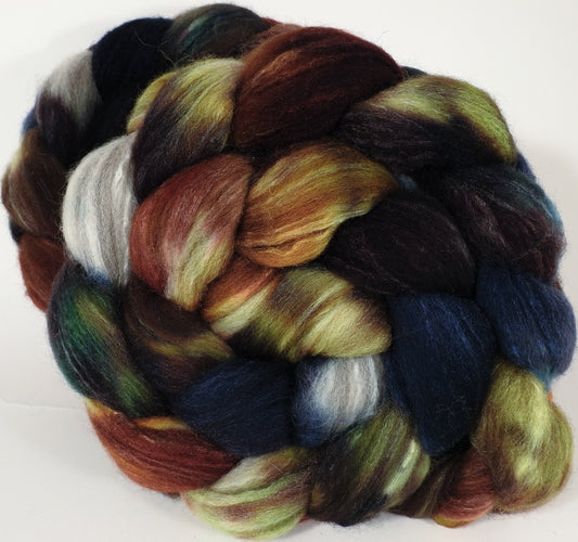 Mixed UK Bfl/ Tussah Silk  (75/25) -The Walrus - (5.2 oz.) - Inglenook Fibers