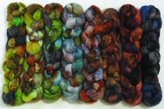 Fungus Among Us- Gradient Braid Set -(8.8 oz).- 100% Chinese Cashmere(15.5 mic.)