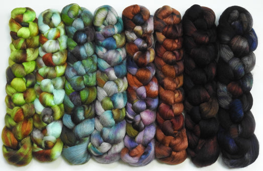 Fungus Among Us- Gradient Braid Set - Fusion Series-(10.5 oz).- Haunui /mulberry silk