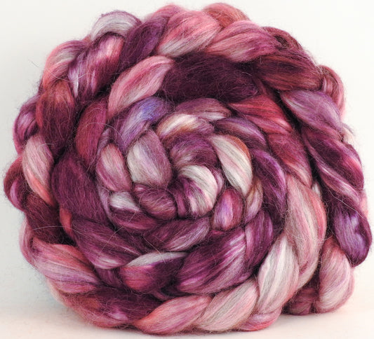 Grey Alpaca/Tussah Silk (50/50) - Prunaprismia - (5.2 oz.)