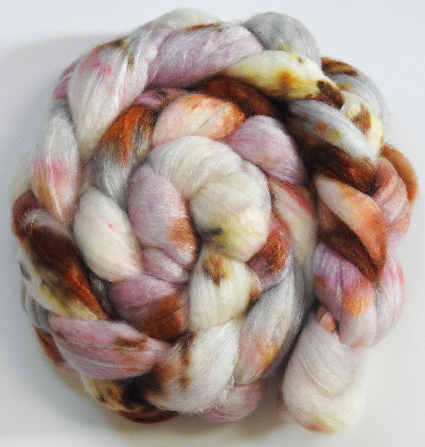 Cockleshells- (5.5 oz.) Blue-faced Leicester/ Tussah Silk (75/25)