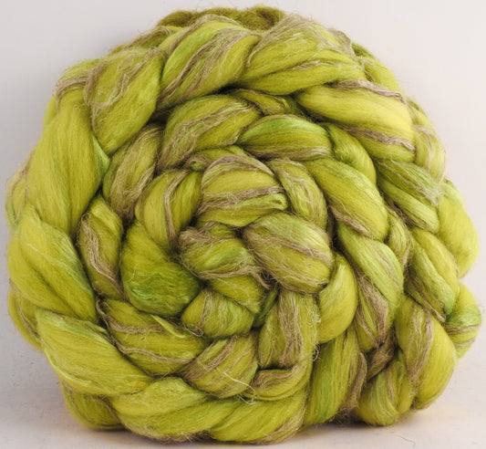 Merino/ Tussah Silk/ Natural Flax (50/25/25) - Pollen - 5.6 oz.