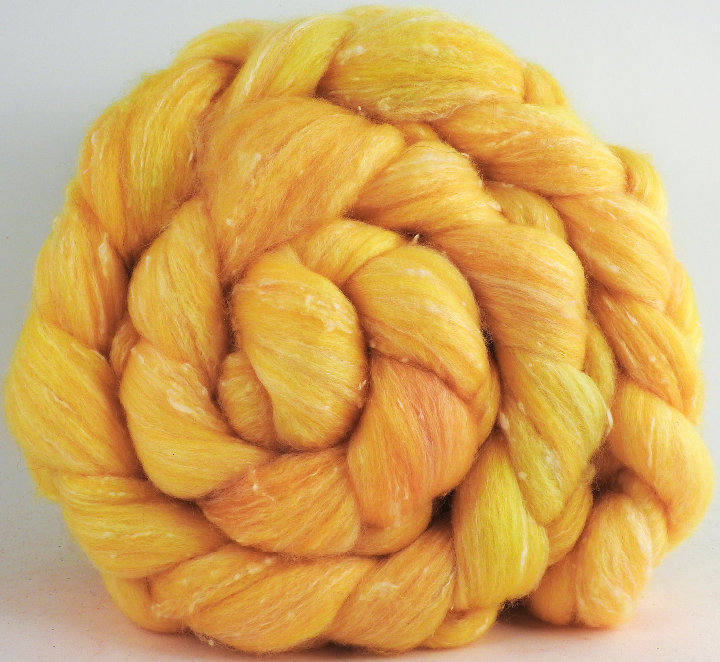 Merino/ Bamboo/ Tweed Blend (⅓ each) - Forsythia - (5.6 oz.)