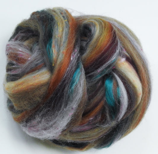 Pie Blends -Pecan - Merino/Manx/Tweed Blend/Mulberry silk  (40/25/25/10)