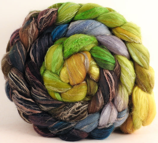 Merino/ Tussah Silk/ Natural Flax (50/25/25) -Puddleglum