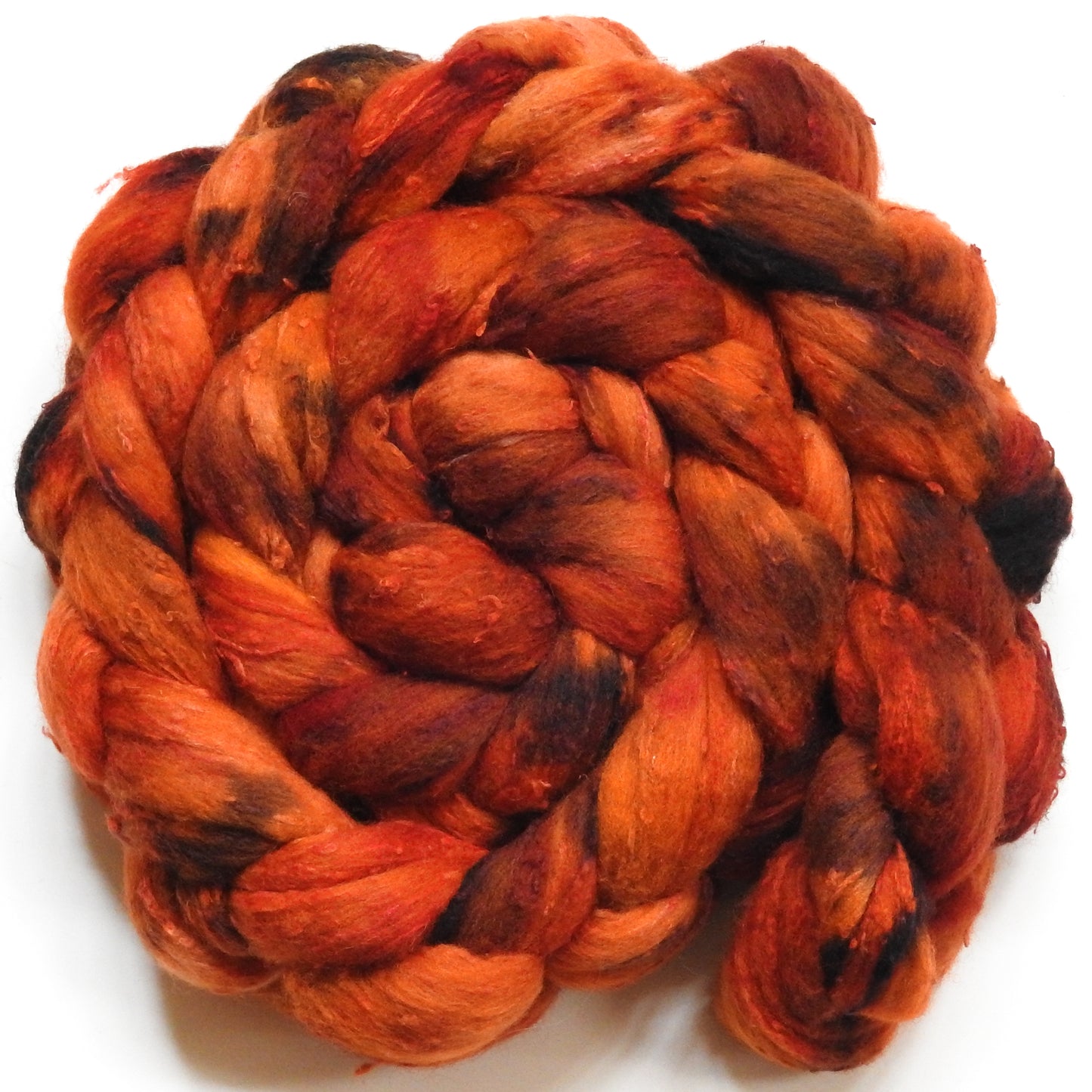Fire Pit (5.8 oz)- 25 micron Merino/ Silk Slubs (70/30)