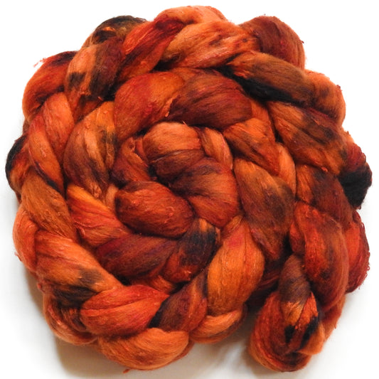Fire Pit (5.8 oz)- 25 micron Merino/ Silk Slubs (70/30)