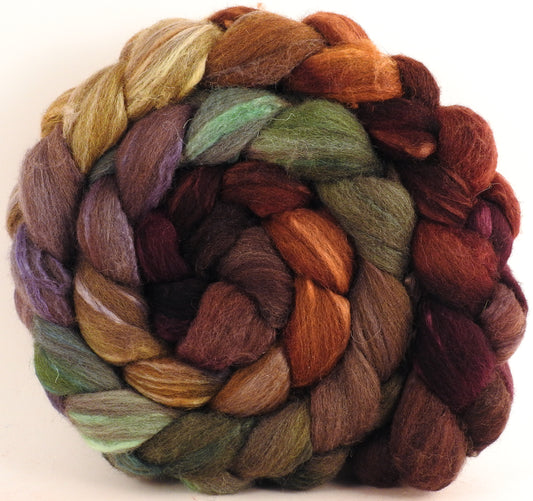 Grey Shetland/ Tussah Silk (70/30) - Trumpkin (5.6 oz)