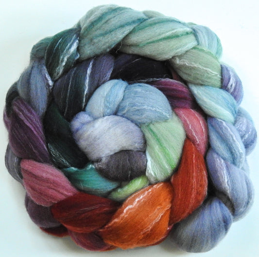 Ruby Throat (6 oz)- Targhee/silk/ bamboo (80/10/10)