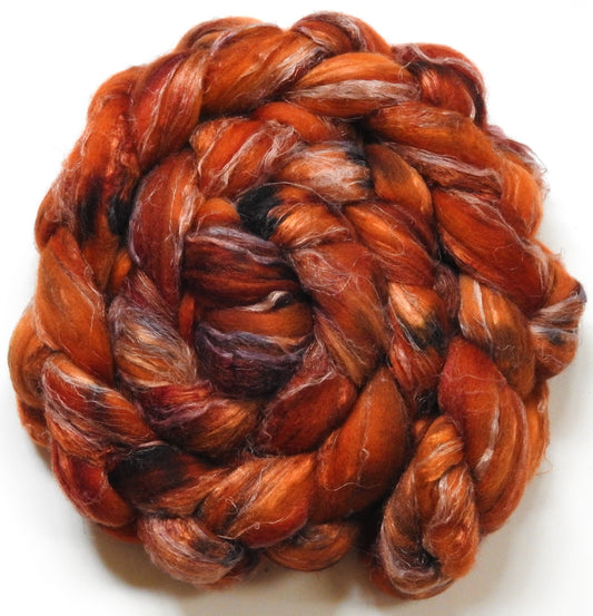 Fire Pit (5.7 oz) - Merino/ Tussah Silk/ Natural Flax (50/25/25)