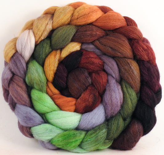 Polwarth /Tussah silk Top (60/40)-Trumpkin