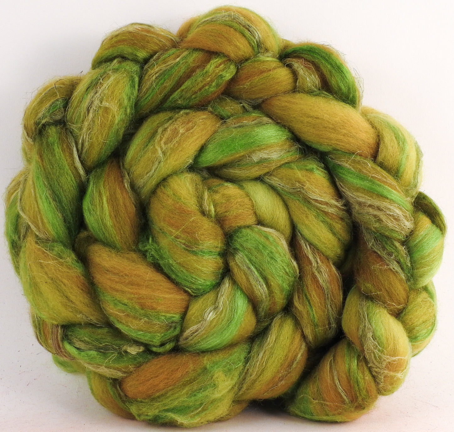 Merino/ Tussah Silk/ Natural Flax (50/25/25) - Marshwiggle - 5 oz.