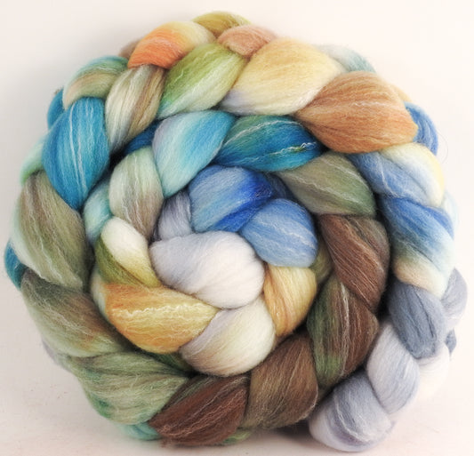 Targhee/silk/ bamboo (80/10/10) -Calm Sea -(5.3 oz.)