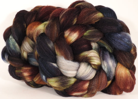 Mixed UK Bfl/ Tussah Silk  (75/25) - The Walrus -  5 oz. - Inglenook Fibers