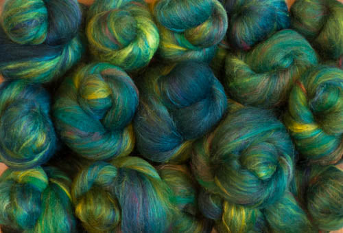 Sock Batts - Kale - (4 oz.)