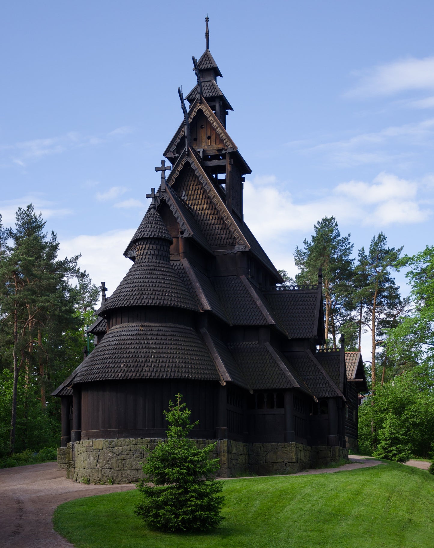 100% Pure Cashmere - Stave Church