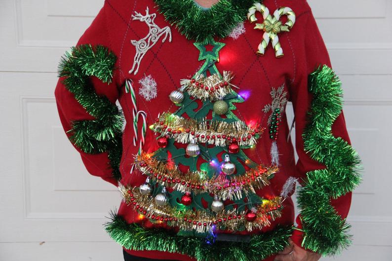 Ugly Christmas Sweater (3.8 oz)- Roly-Poly Batts- 30% Cormo fleece, merino, org. polwarth, silk, bamboo, sari silk, silk noil, angelina, firestar - Inglenook Fibers